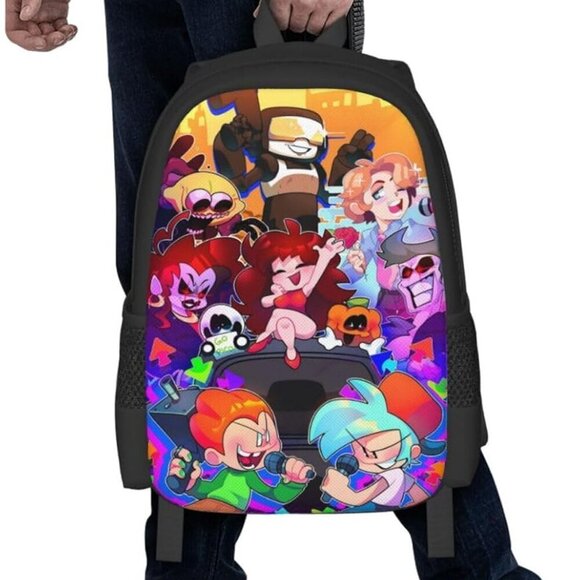 3 Pc. Anime Backpack, Lunch Bag and Pencil Case - UNISEX - BRAND NEW - Picture 7 of 11